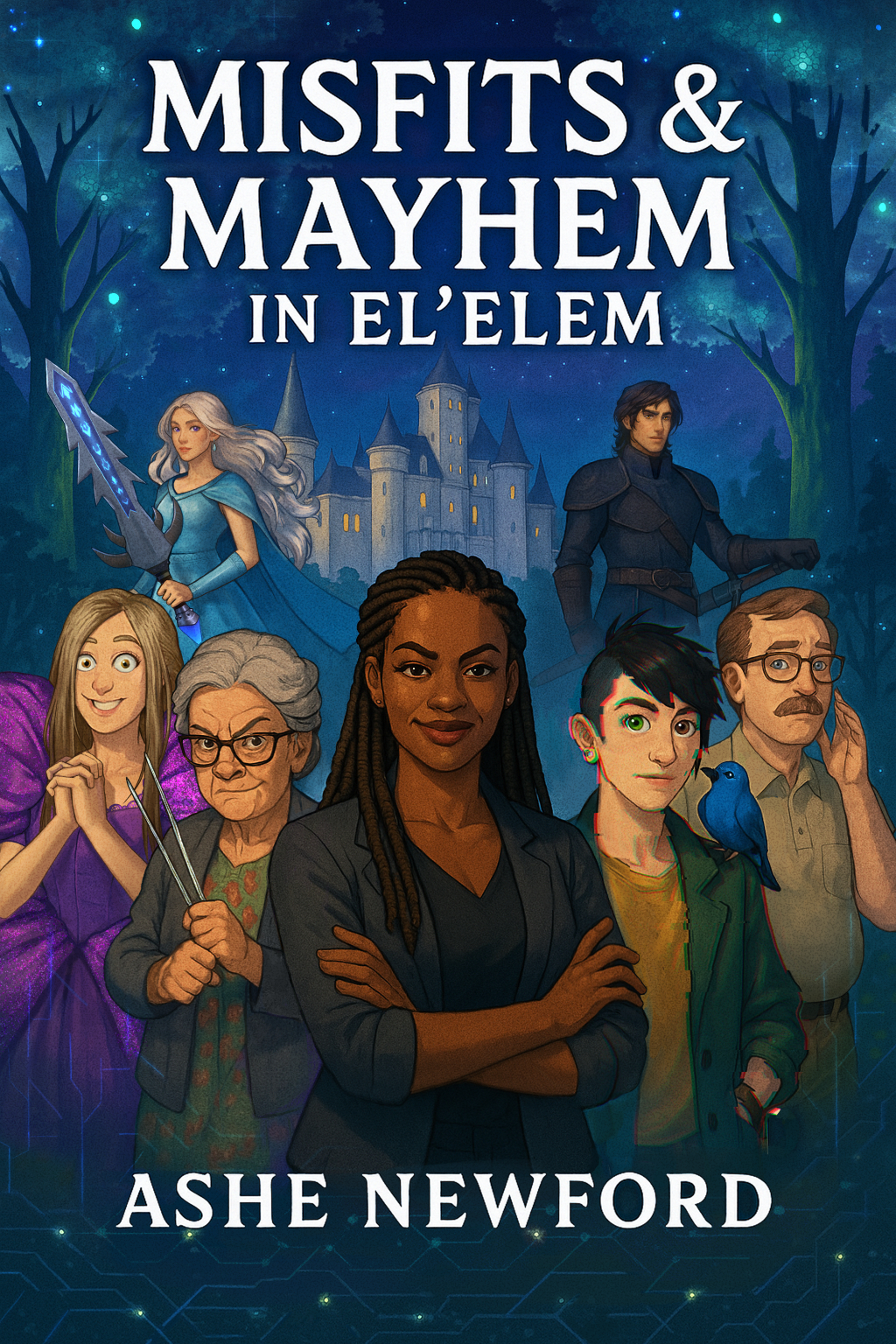Book Cover for Misfits & Mayhem in El’elem